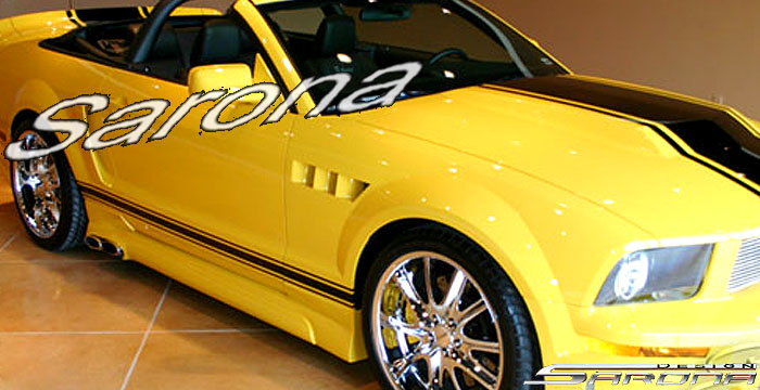 Custom Ford Mustang Fenders  Coupe (2005 - 2009) - $625.00 (Manufacturer Sarona, Part #FD-009-FD)